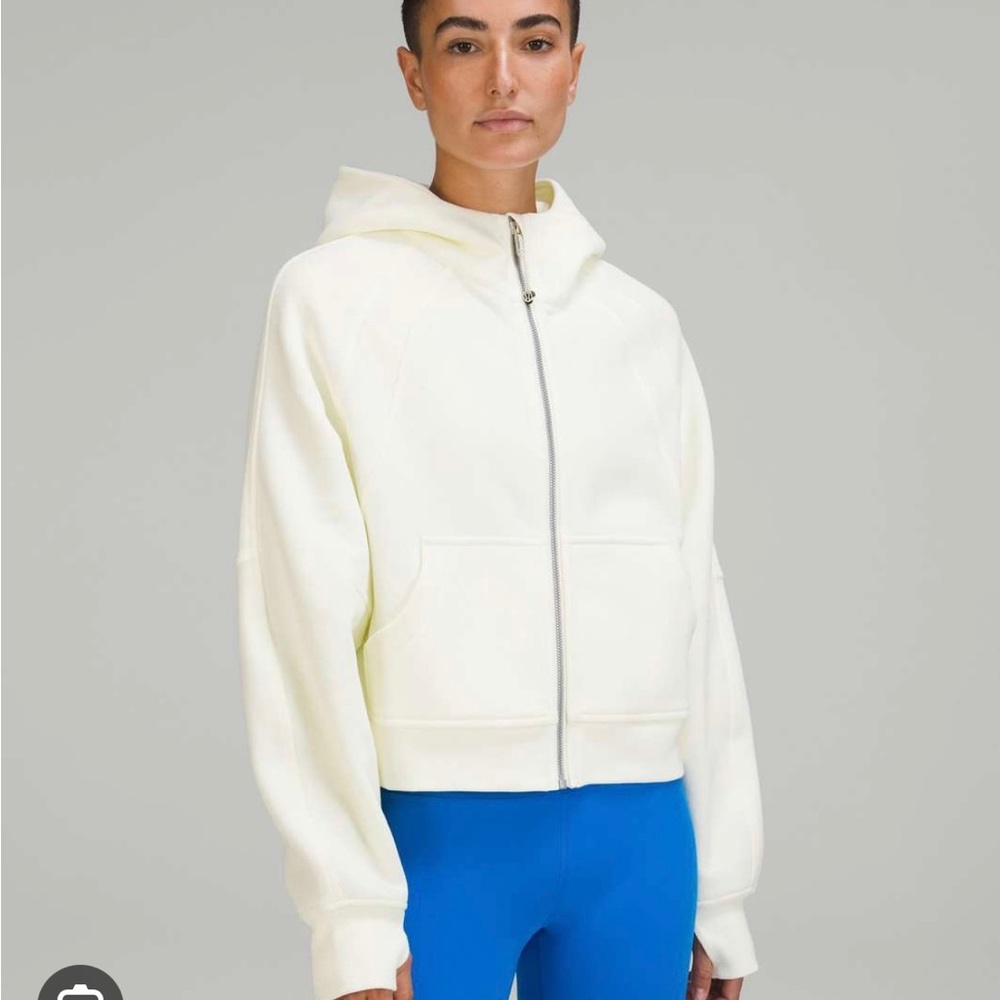 Lululemon Scuba Oversized Full Zip Hoodie Lemon Sorbet